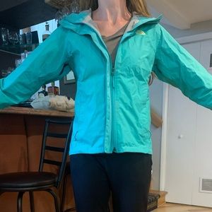 The North Face women’s small raincoat